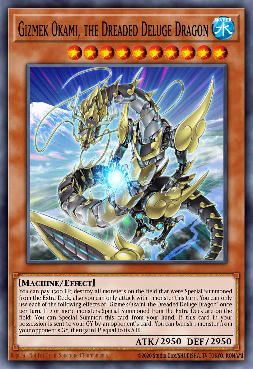 Gizmek Kuramitsuha, the Draconic Deluge Divinity